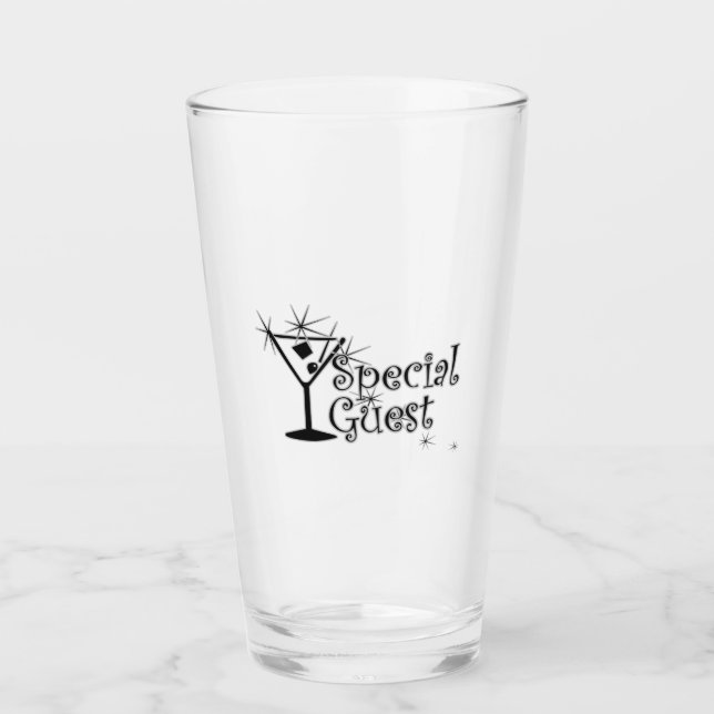 Retro Martini - Special Guest Glass (Front)