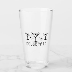 Retro Martinis - Celebrate Glass