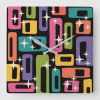 Retro MCM Abstract Atomic Age Pattern