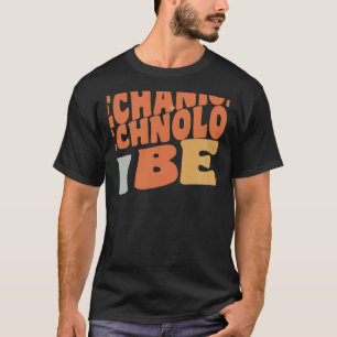 Retro Mechanical Technology Vibes Teacher Women Ki T-Shirt