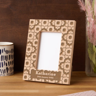 Retro Mediterranean Tiling Etched Frames