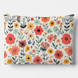 Retro Meets Modern Accessory Pouch