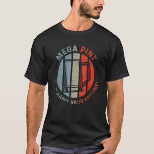Retro Mega Pint Brewing Objection Hear Say Vintage T-Shirt