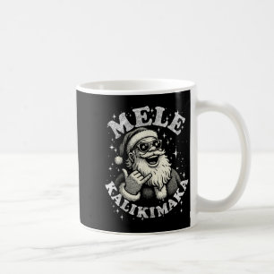 Retro Mele Kalikimaka Hawaiian Christmas Party San Coffee Mug