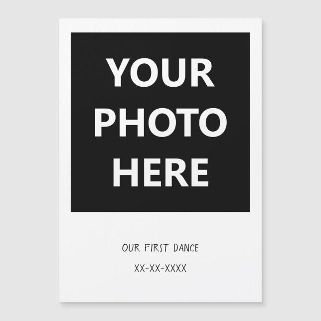 Retro Memories Photo Instant Film w/ Caption Text (Front)