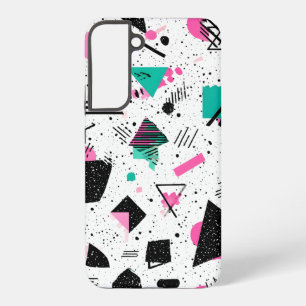 Retro Memphis Geometric Pattern Samsung Galaxy Case