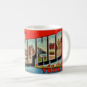 Retro Memphis Greeting Coffee Mug