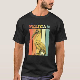 Retro Men Women Kids Pelican T-Shirt