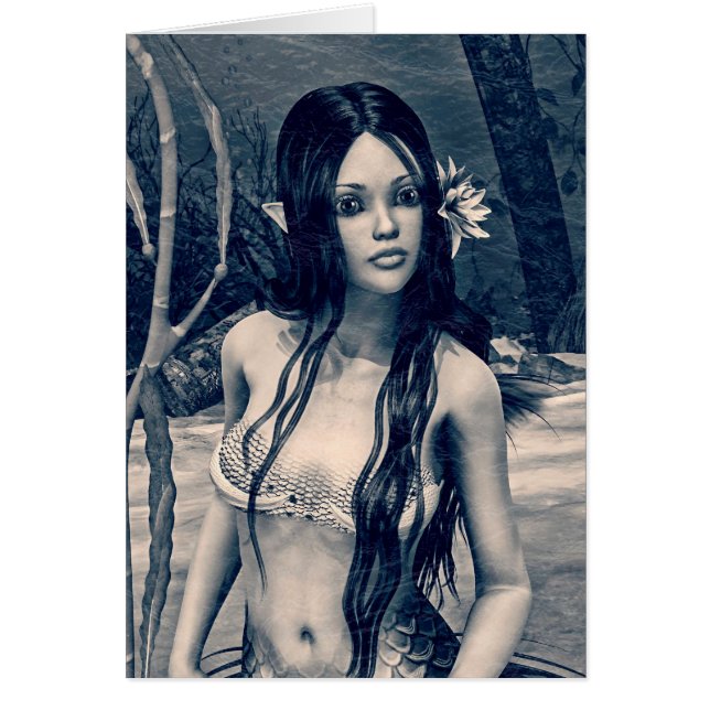 Retro Mermaid (Front)