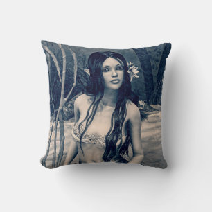 Retro Mermaid Cushion