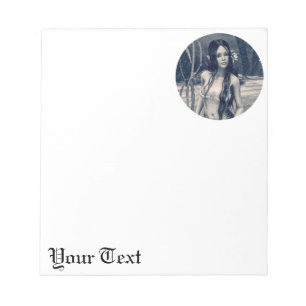 Retro Mermaid Notepad