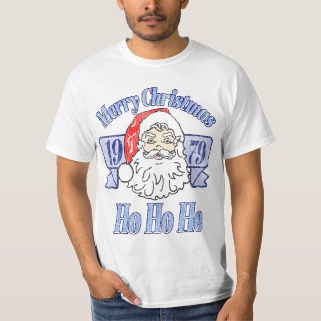 Retro Merry Christmas 1979 T-Shirt (Front)