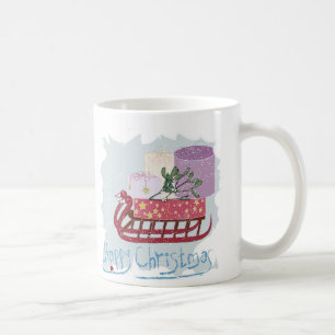 Retro . Merry Christmas! Coffee Mug