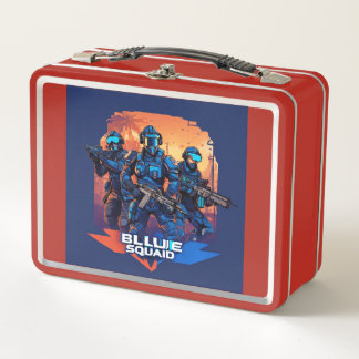 Retro Metal Lunchbox: Classic Style, Modern  Metal Lunch Box