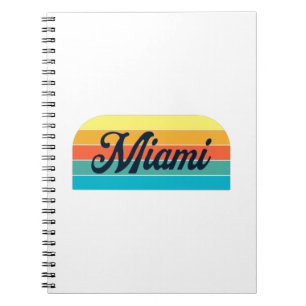 Retro Miami Notebook
