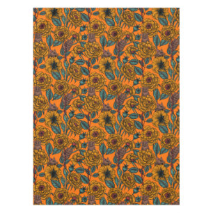 Retro mice party tablecloth