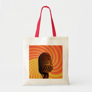 Retro Microphone custom bag - choose style