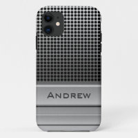 Retro Microphone Name Template