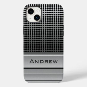 Retro Microphone Name Template Case-Mate iPhone 14 Plus Case