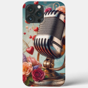 Retro Microphone Phone Case