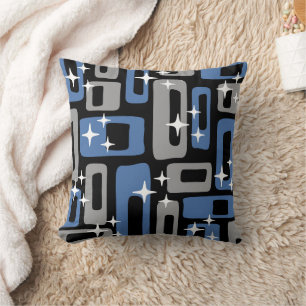 Retro Mid Century Modern Abstract Cushion