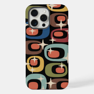 Retro Mid Century Modern Abstract iPhone 15 Pro Max Case