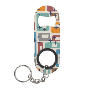 Retro Mid Century Modern Abstract Pattern
