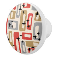 Retro Mid Century Modern Abstract Pattern
