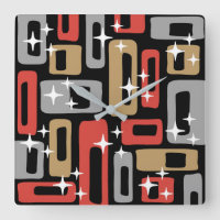 Retro Mid Century Modern Abstract