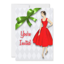 Retro Mid Century Modern Christmas Party