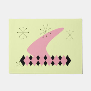 Retro Mid Century Modern Doormat