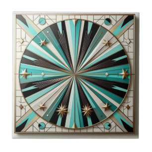 Retro Mid Century Modern Tile