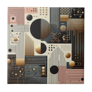 Retro Mid Century Modern Tile