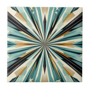 Retro Mid Century Modern Tile