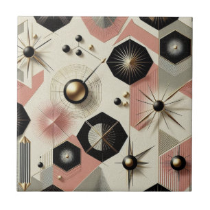 Retro Mid Century Modern Tile
