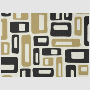 Retro Mid Century Modern Tissue Paper