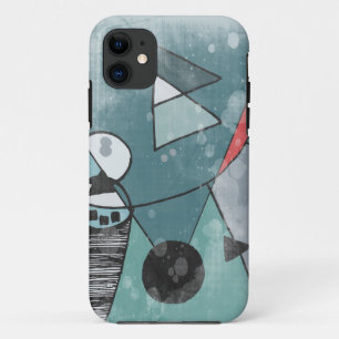 Retro Mid Century Space Age Design iPhone Case