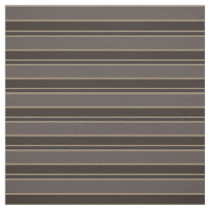 Retro Midcentury Stripes Dark Academia Fabric