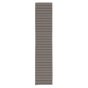 Retro Midcentury Stripes Dark Academia Short Table Runner