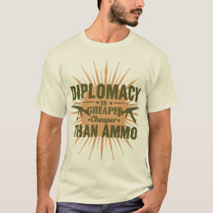 Retro Military Humour Shirt Vintage War Satire D