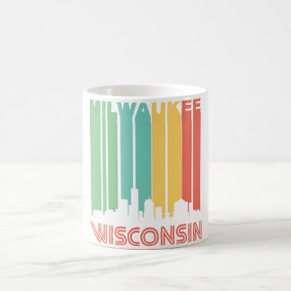 Retro Milwaukee Skyline Coffee Mug