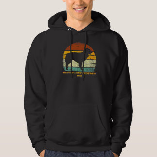 Retro Miniature American Shepherd Mum Hoodie