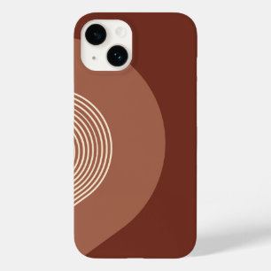 Retro Minimalist Rainbow Case-Mate iPhone 14 Case