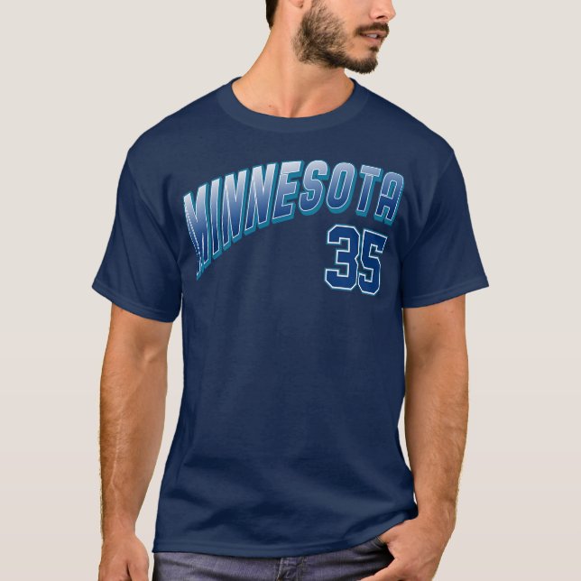 Retro Minnesota Number 7 T-Shirt (Front)