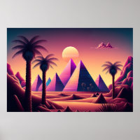 Retro Mirage: A Synthwave Journey