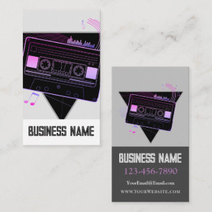 Retro Mix Business Card