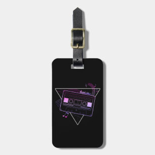 Retro Mix  Luggage Tag