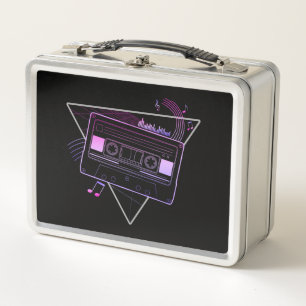 Retro Mix   Metal Lunch Box