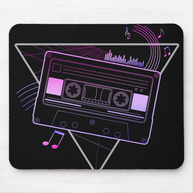 Retro Mix Mouse Mat (Front)