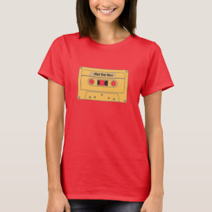 Retro Mix Tape. Personalised T-Shirt